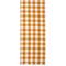 DII® 108" Heavyweight Check Fringed Table Runner